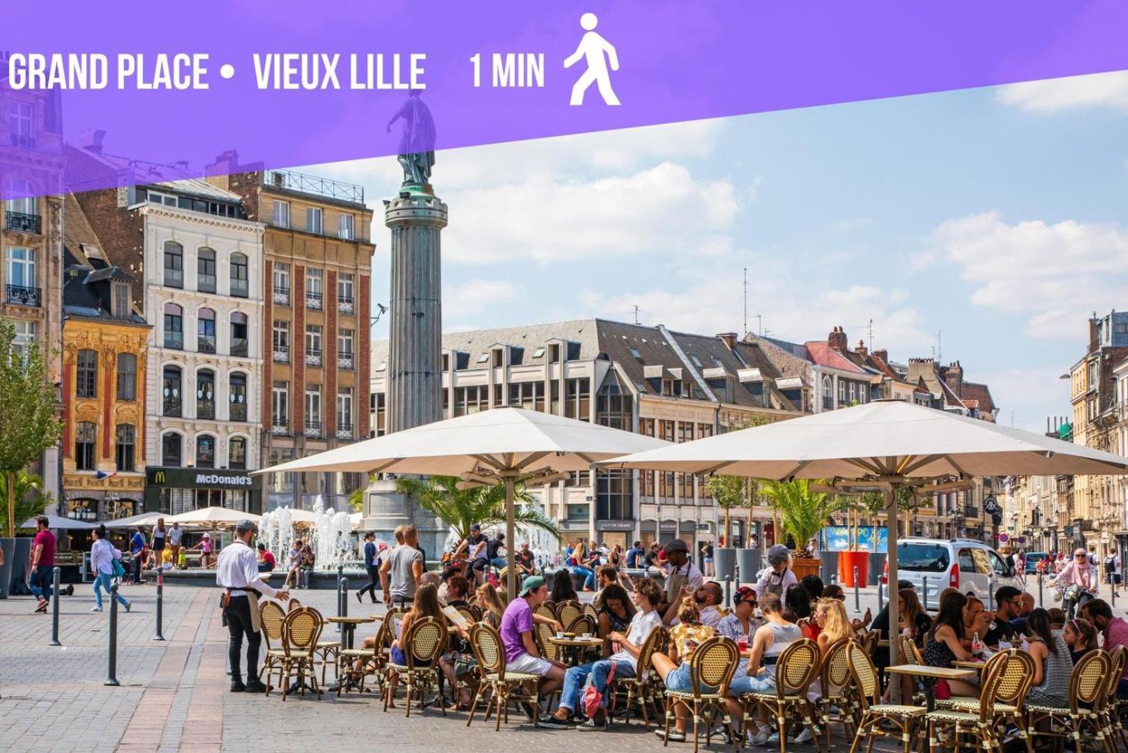Lille Grand Place - Comfortable For 3 Pers公寓 外观 照片